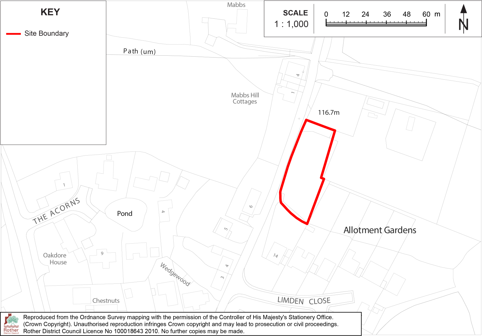 Site Location Plan: SG1