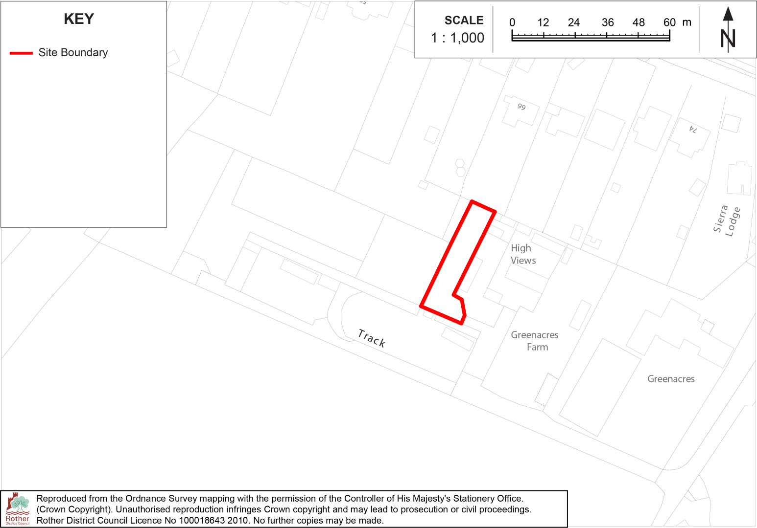 Site Location Plan: GYP1
