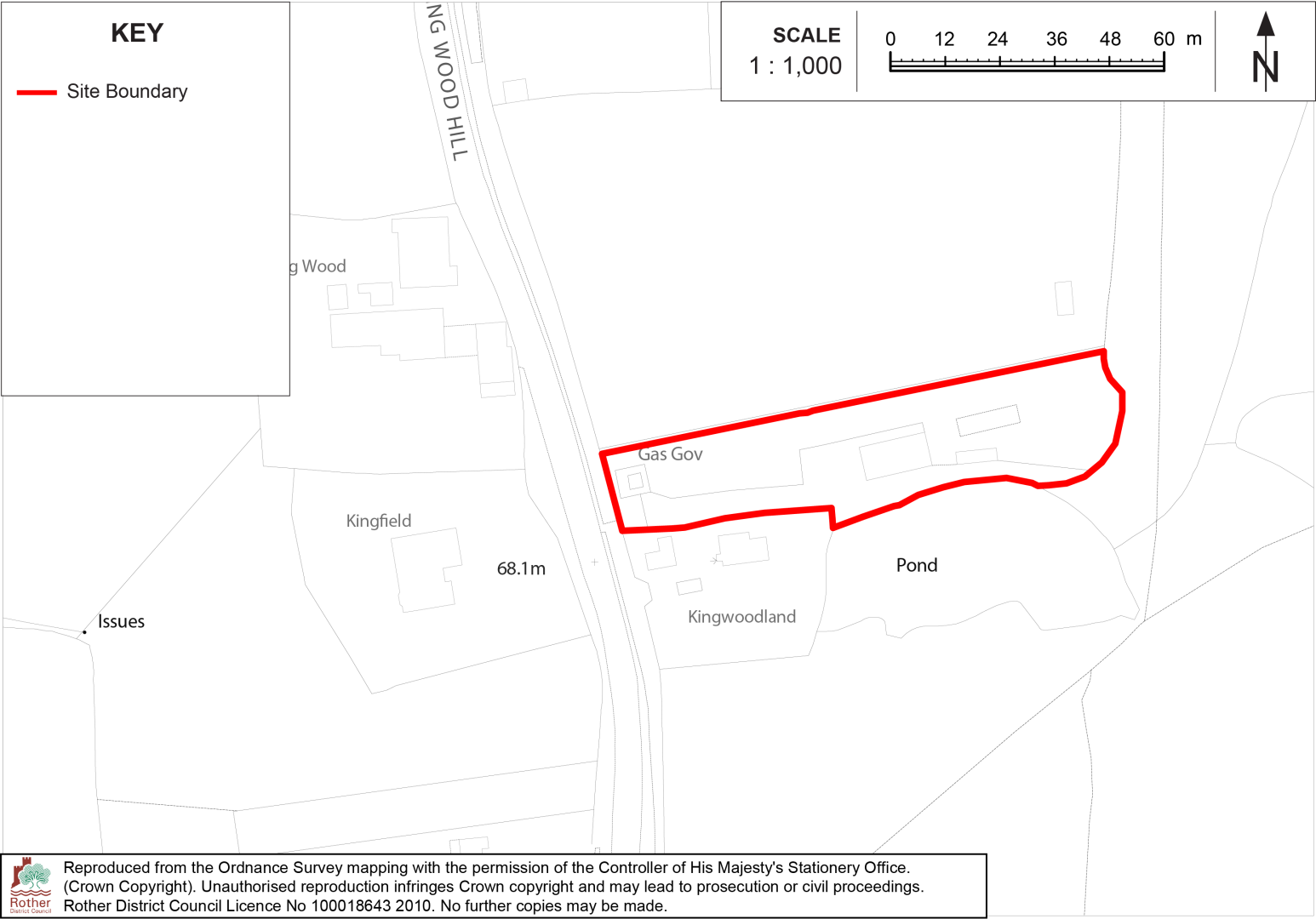 Site Location Plan: GYP3