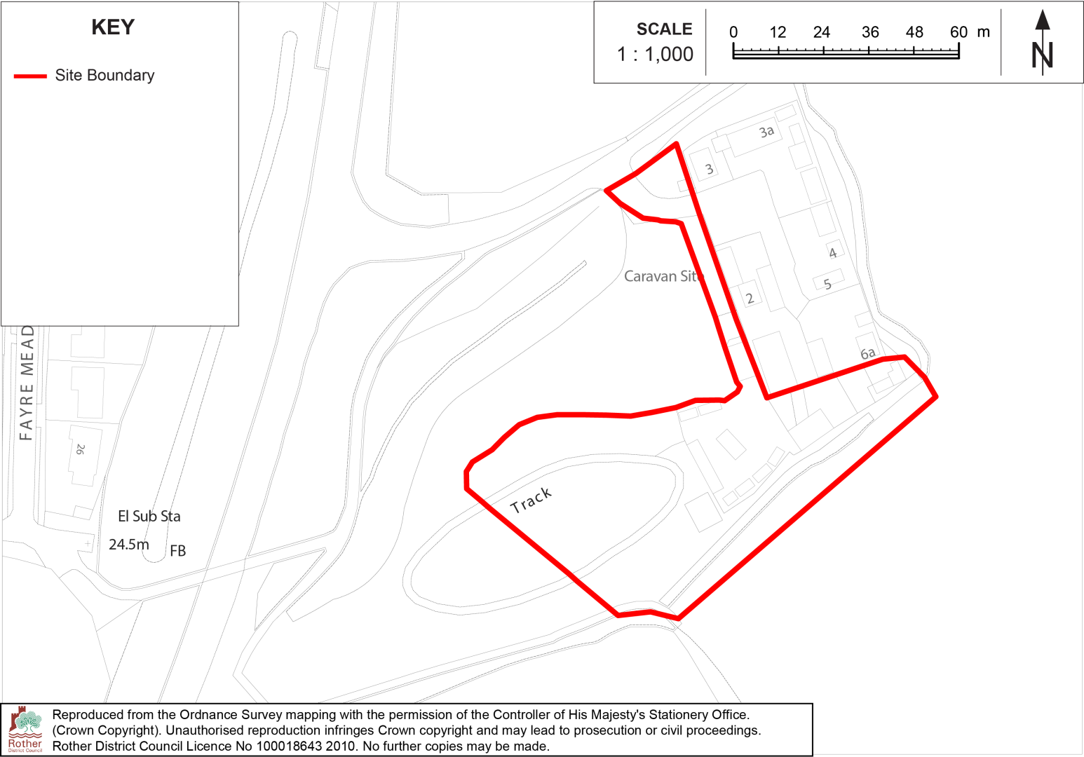 Site Location Plan: GYP5