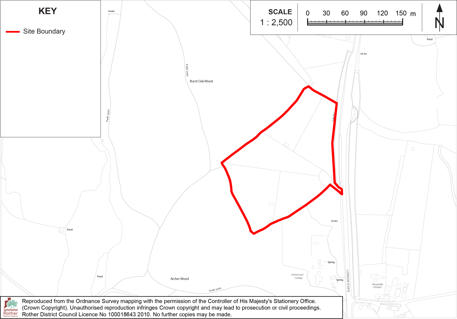 Site Location Plan: GYP6