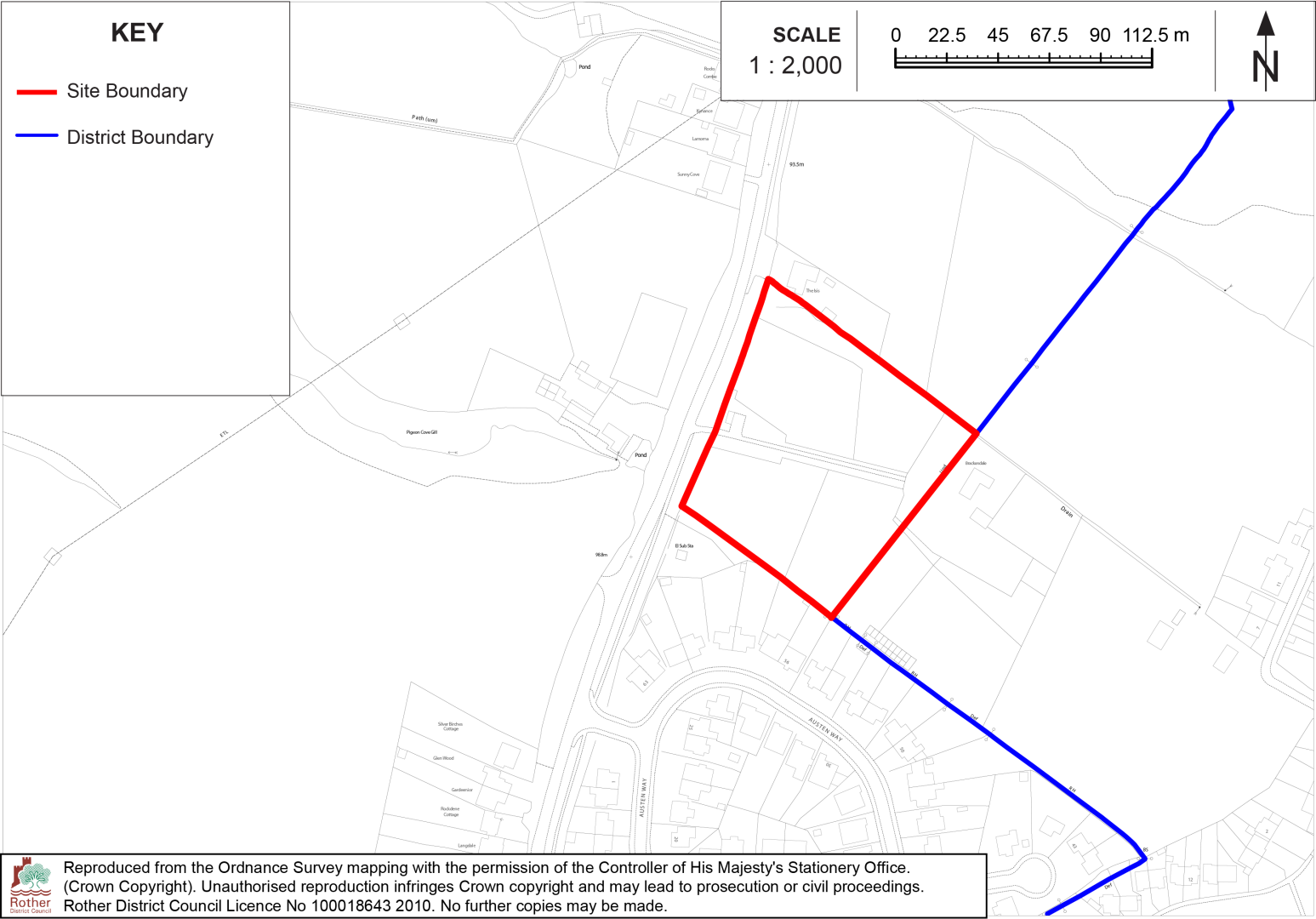 Site Location Plan: GU2