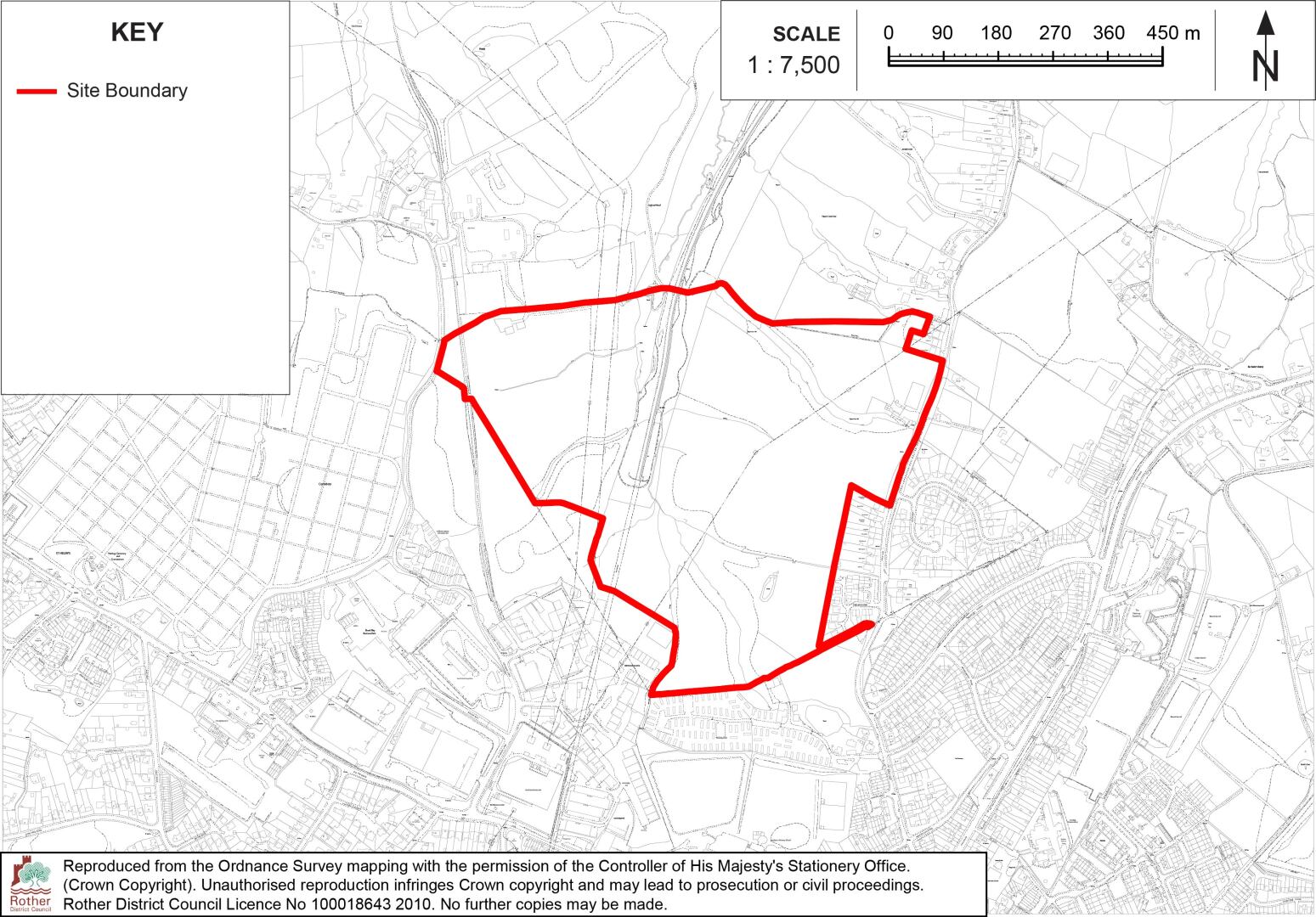 Site Location Plan: GU3