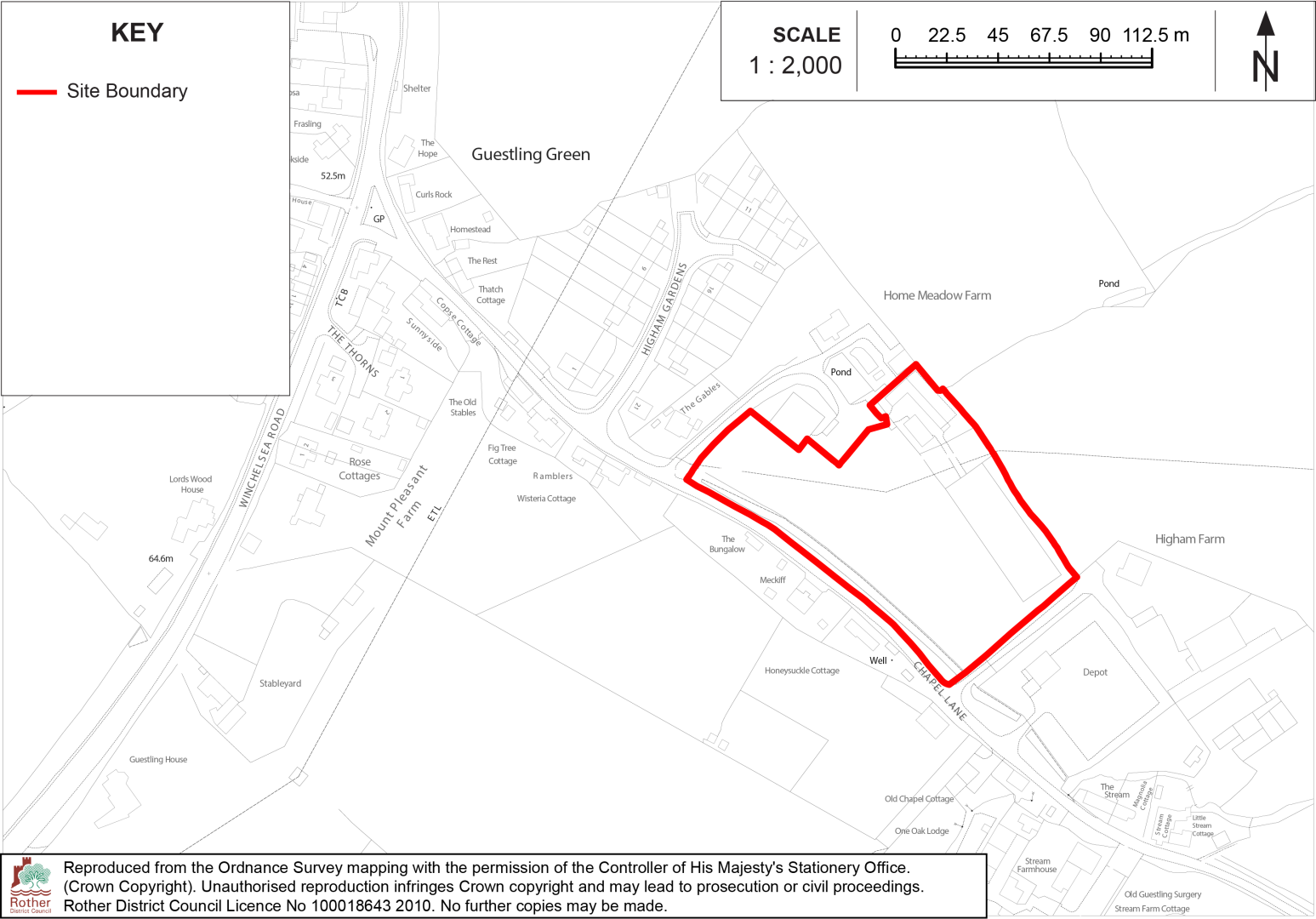 Site Location Plan: GU4