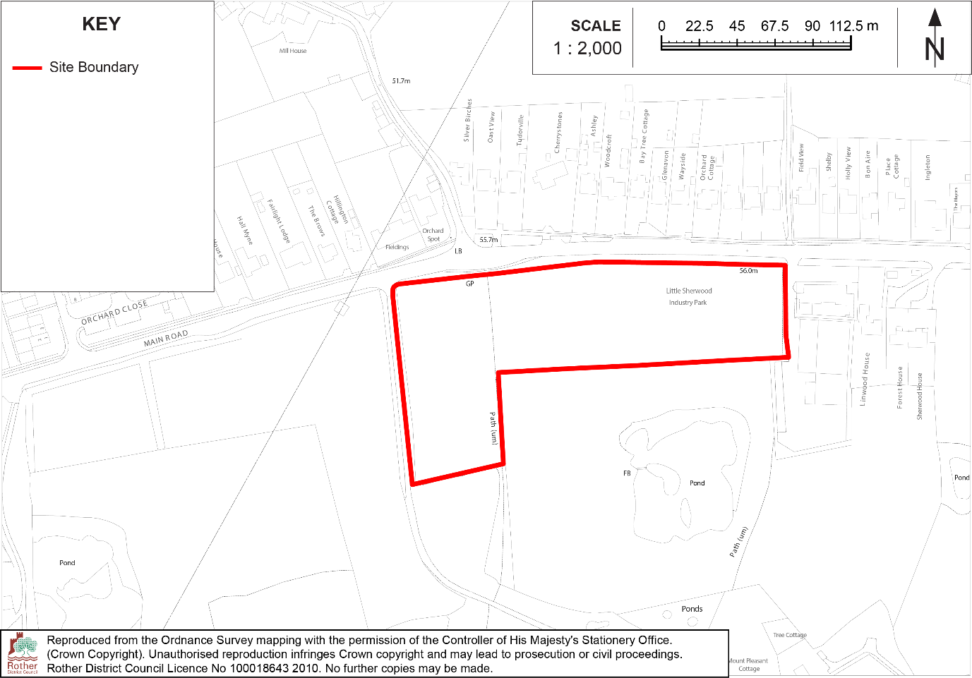 Site Location Plan: IK1