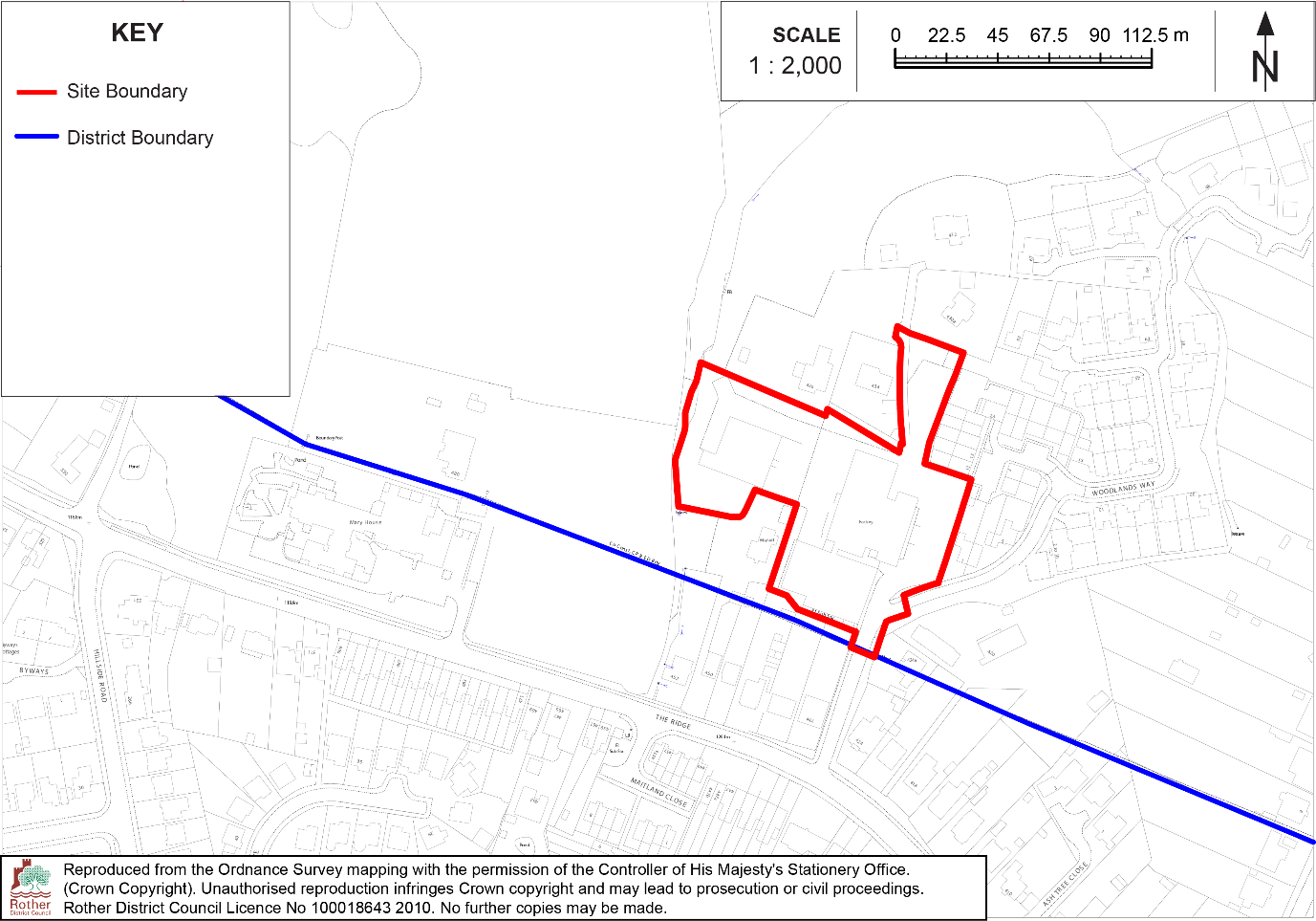 Site Location Plan: WS1