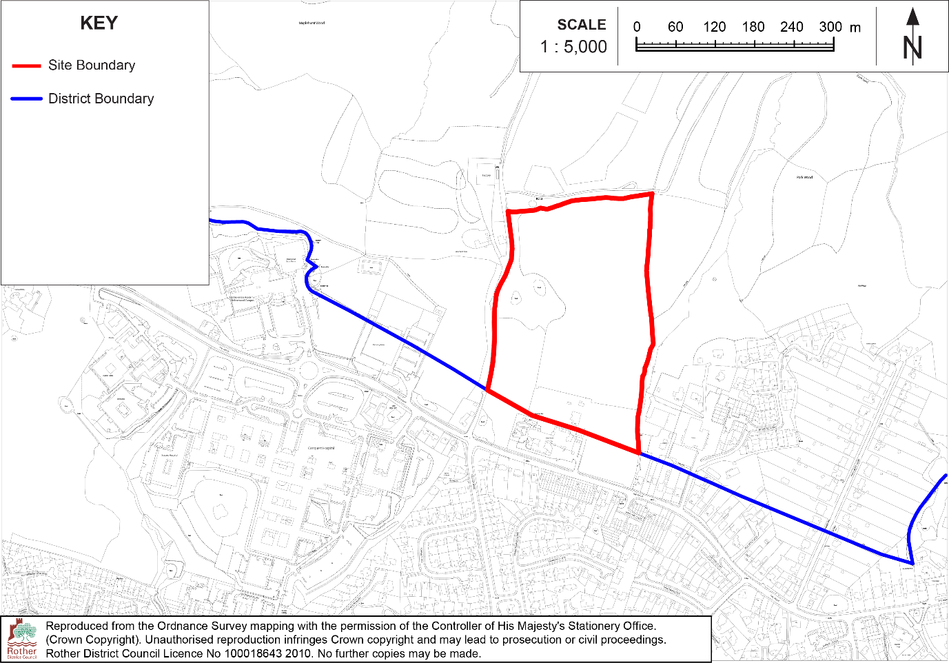 Site Location Plan: WS2