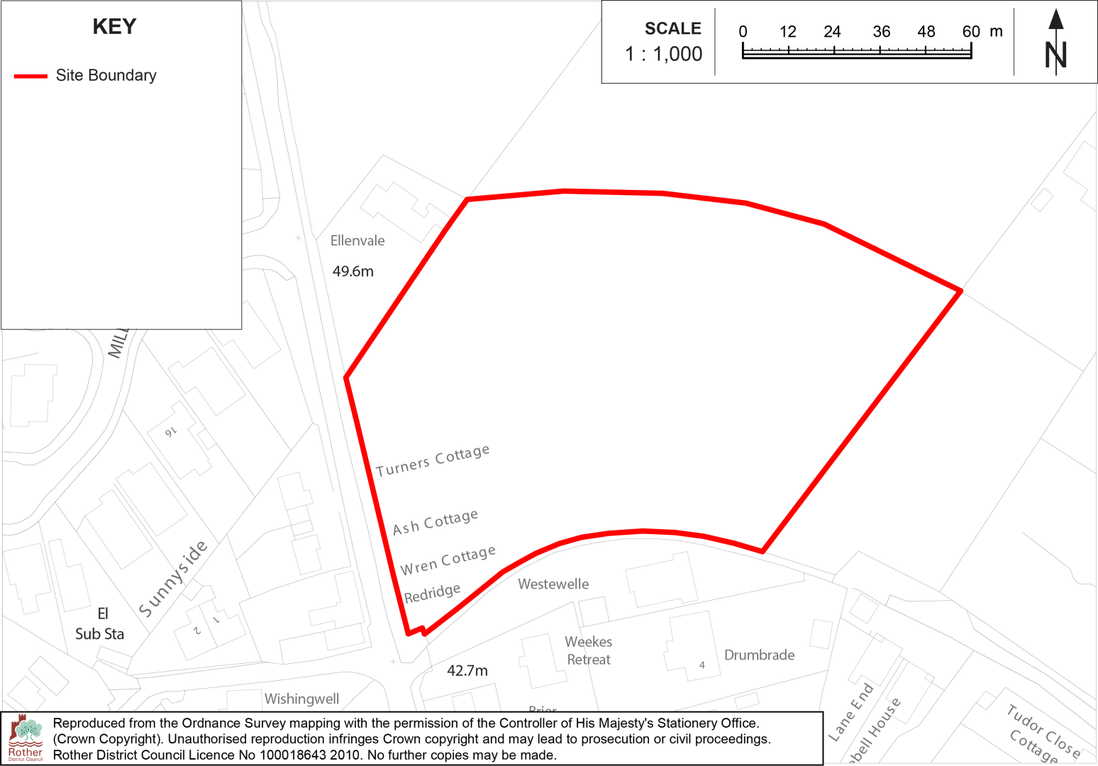 Site Location Plan: WS4