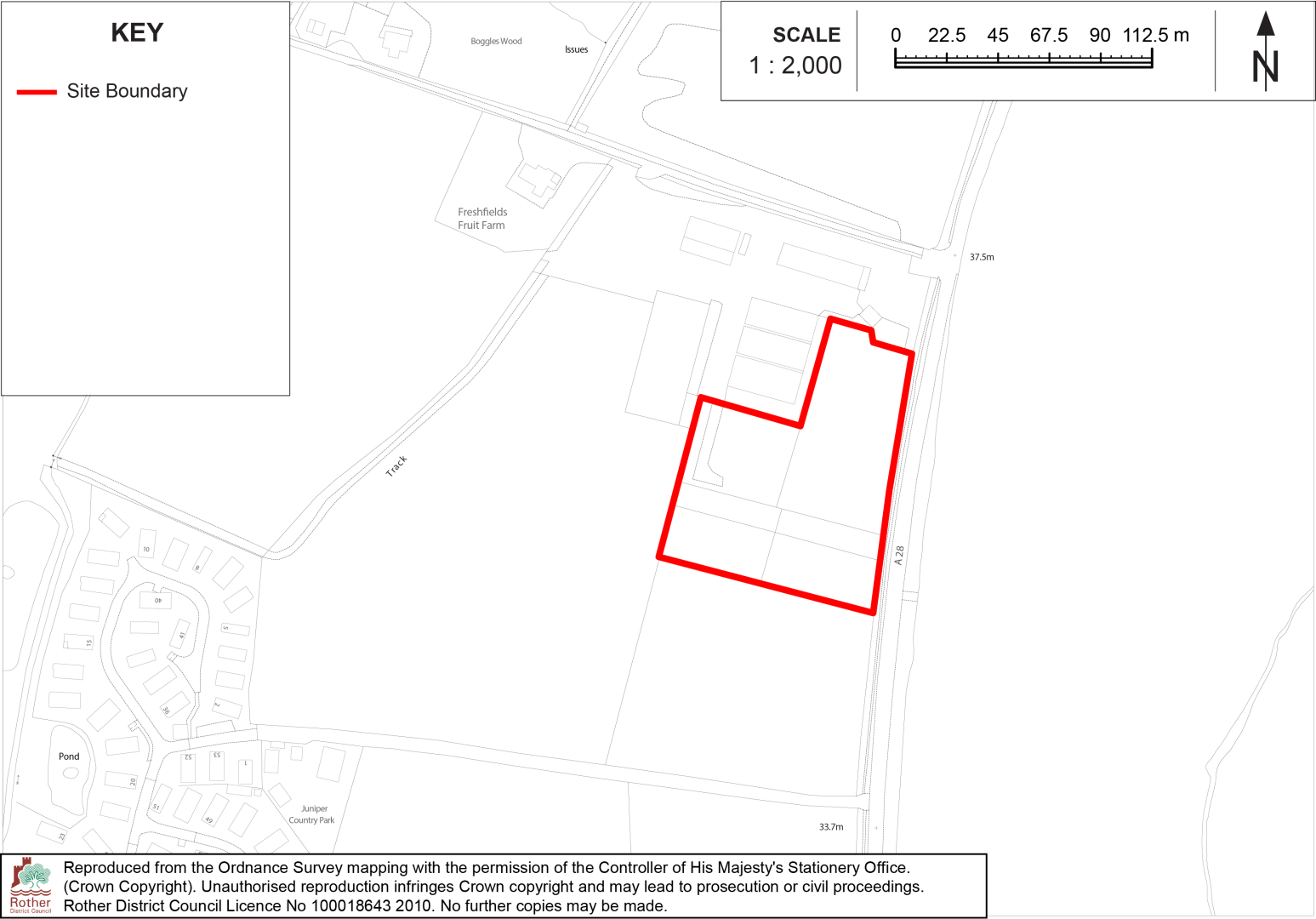 Site Location Plan: WS5