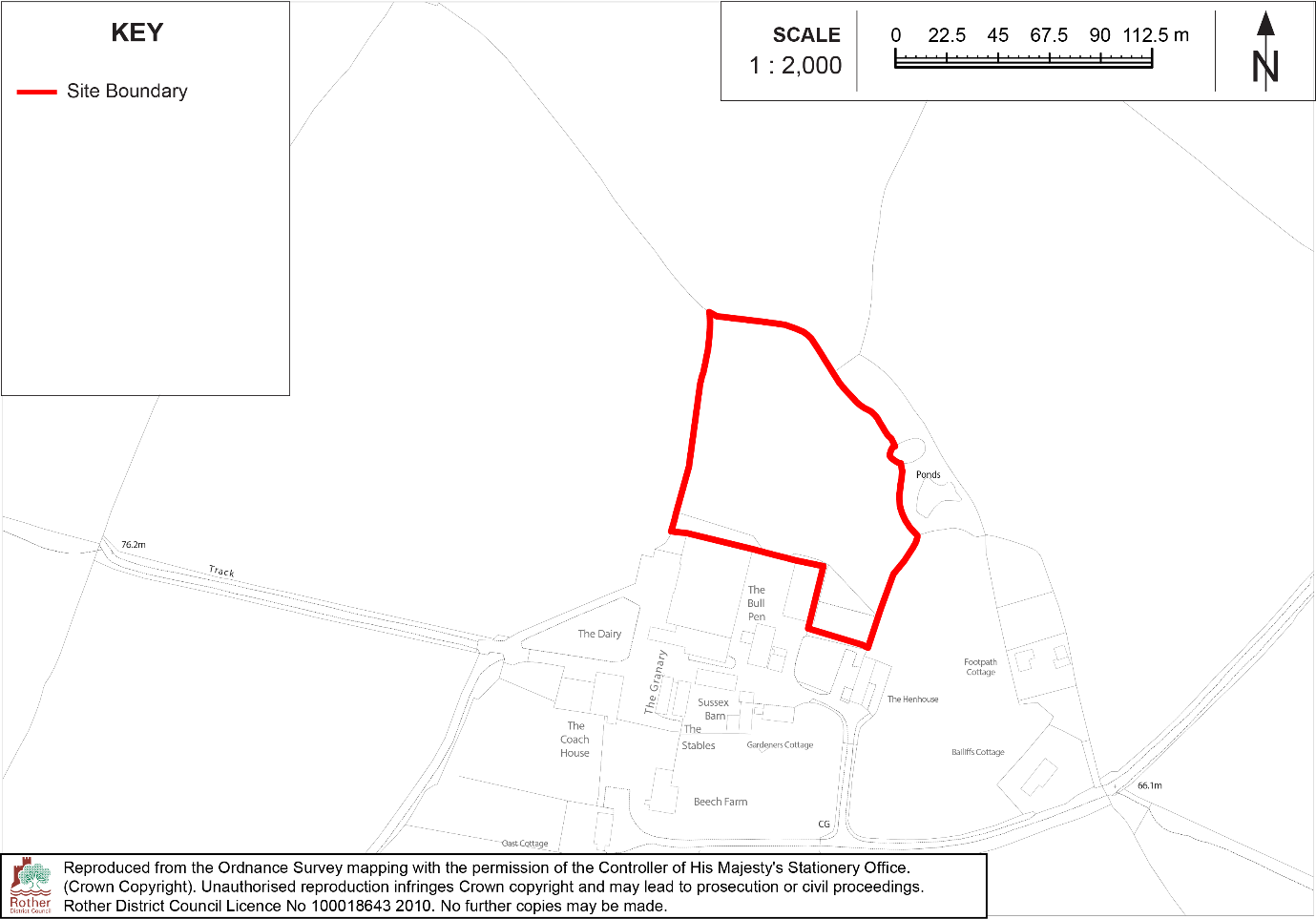 Site Location Plan: BT3