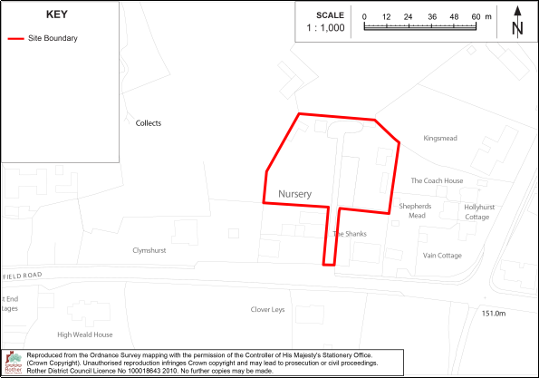 Map of site BWC2