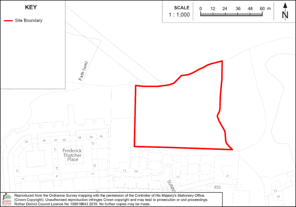 Map of site BT6