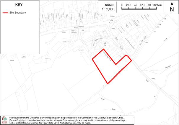 Map of site EC1