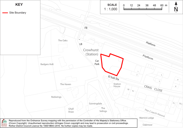 Map of site CR3