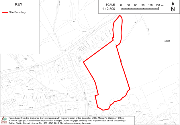 Map of site FA1