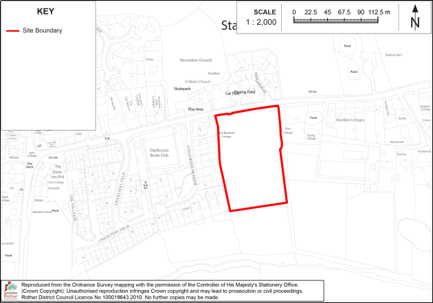 Map of site SC1