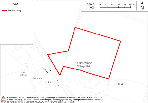 Map of site SD2