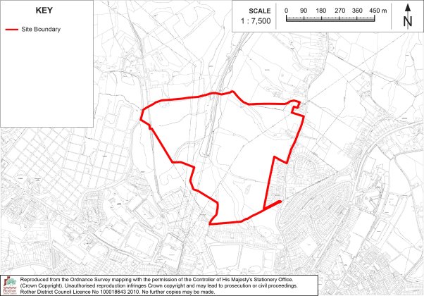 Map of site GU3