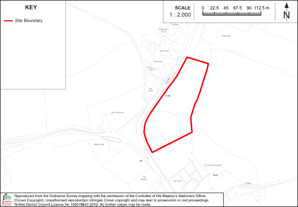 Map of site SD4