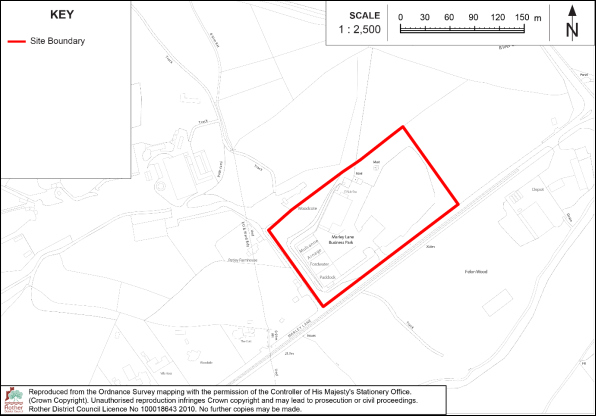 Map of site SD8