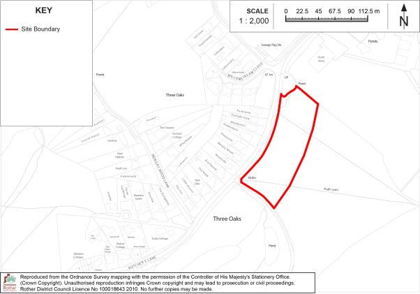 Map of site GU6