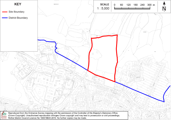 Map of site WS2