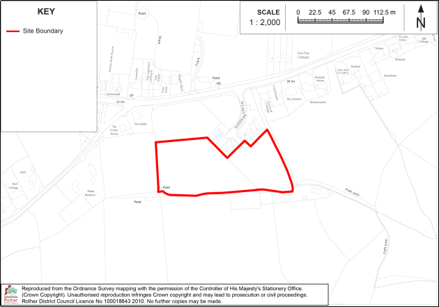 Map of site BC1