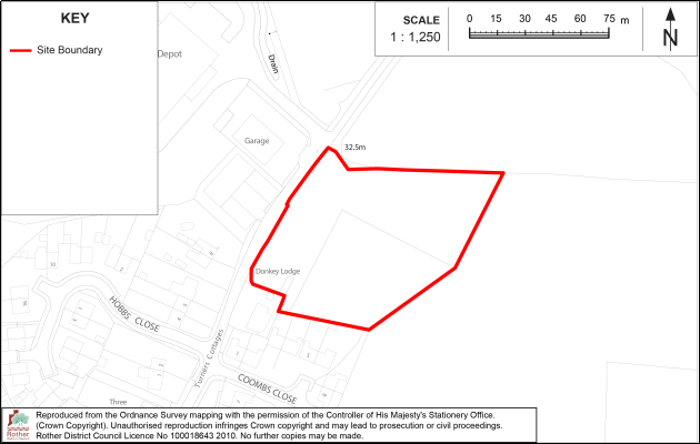Map of site BC2