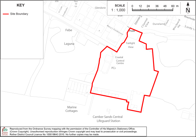 Map of site CM2