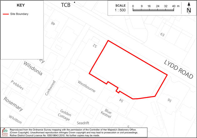 Map of site CM3