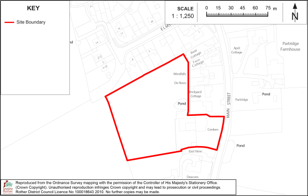 Map of site ID1