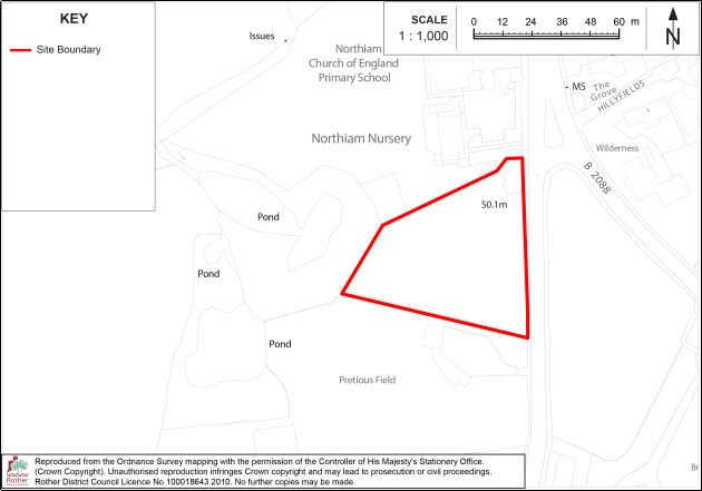 Map of site NR1