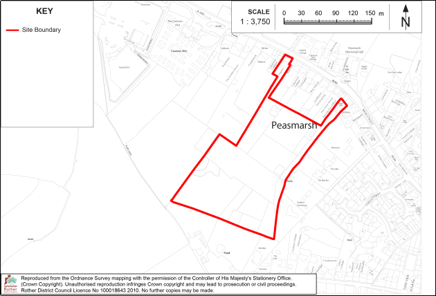 Map of site PE2