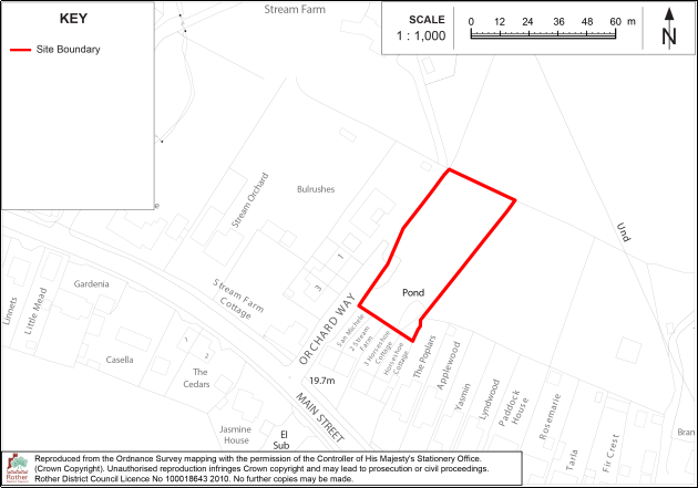 Map of site PE4