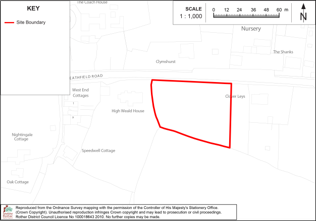Map of site BWC1